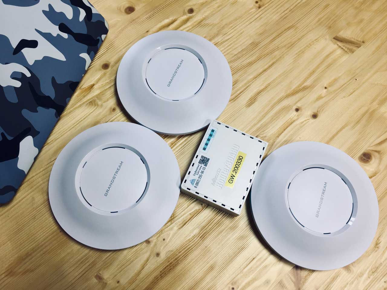 Балансировка Wifi клиентов от Grandstream GWN7630